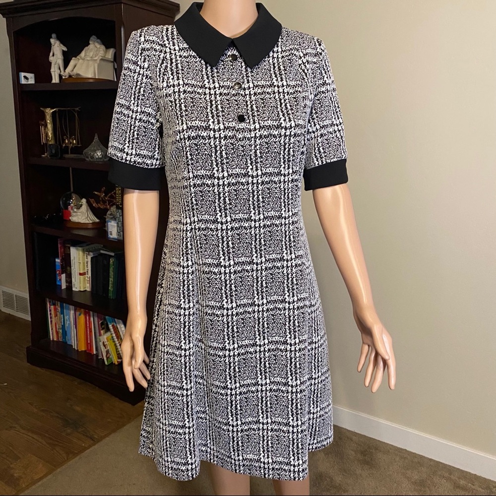 Black and White Dress